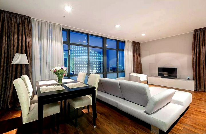 2-к. апартаменты, 55 м², 7/15 эт.