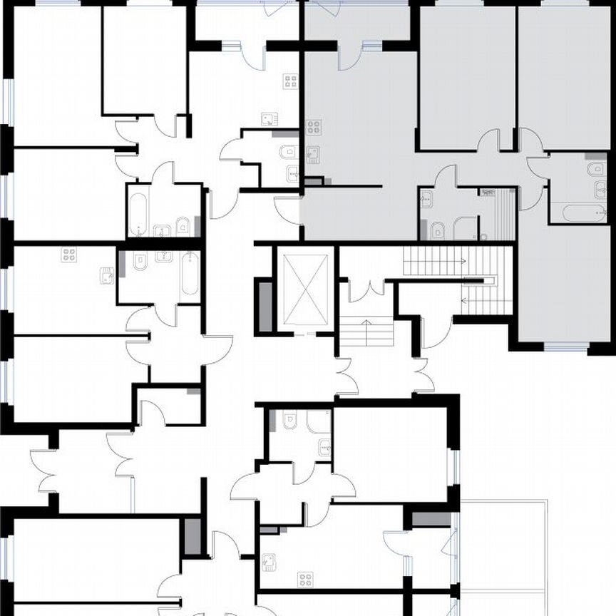 3-к. квартира, 91,7 м², 1/3 эт.