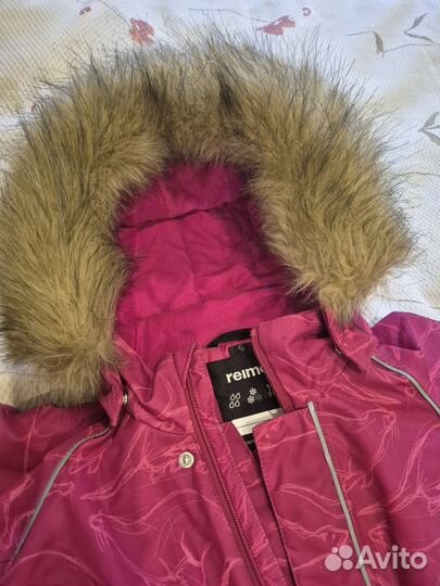 Зимний комбинезон для девочки 86 reima