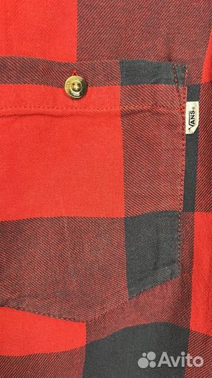 Рубашка в клетку vans