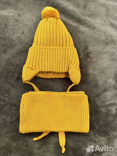 Шапка и снуд детские 44-48