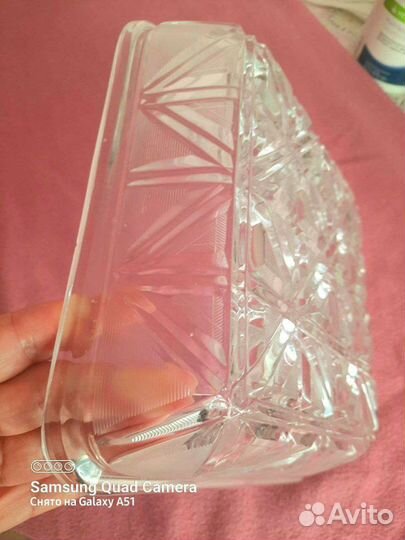 Хрустальная салатница