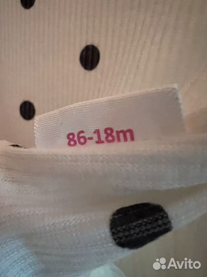 Платье для девочки 86