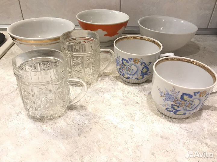 Посуда СССР песочное