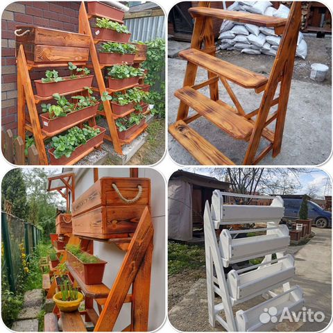 Стеллаж для растений, грядка, клумба