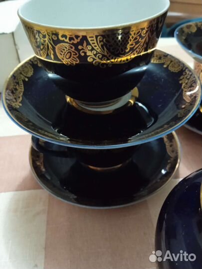Чайный сервиз лфз кобальт фриз