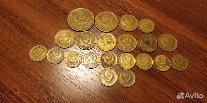 Монеты СССР 1к.2к.3к.5к