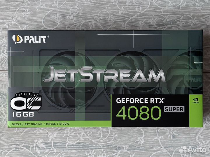 Palit GeForce RTX 4080 Super JetStream OC - новая