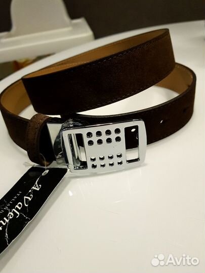 Ремень новый женский замша натуральная