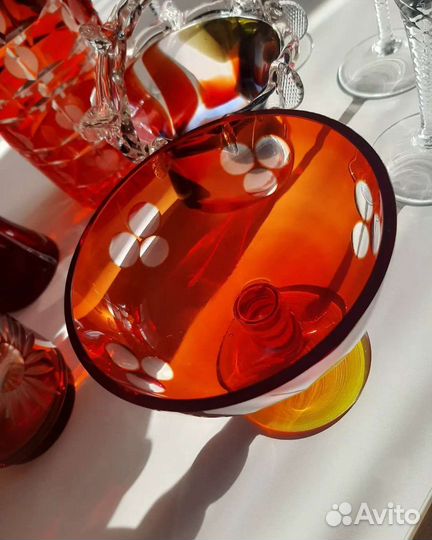 Винтажные вазы, фужеры, корзинки СССР