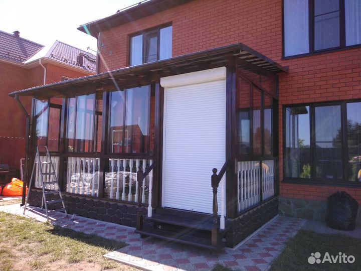 Рольставни на двери