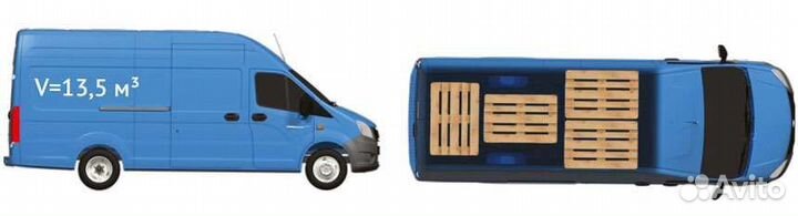 Грузоперевозки газель до 2т