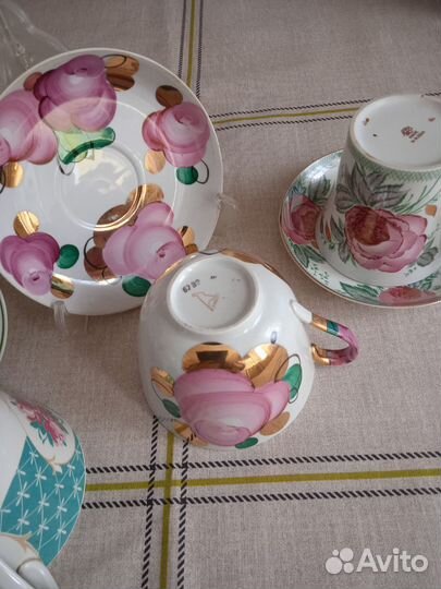 Чайные бокал Дулево СССР