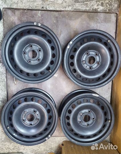 Штампованные диски r15 5х112 VAG Skoda Octavia A7