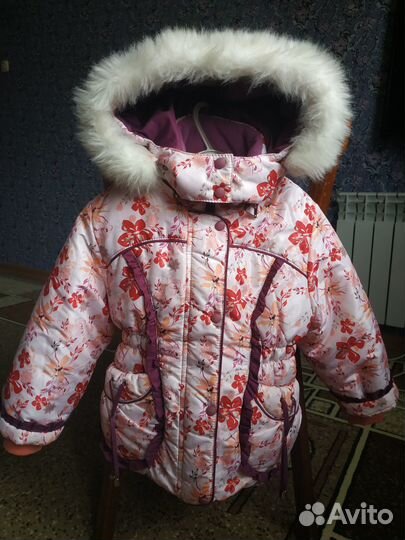 Зимний костюм для девочки