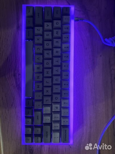 Клавиатура kbdfans tofu 60 акрил