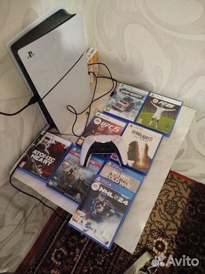 Sony playstation 5 slim с дисководом 1000 гб