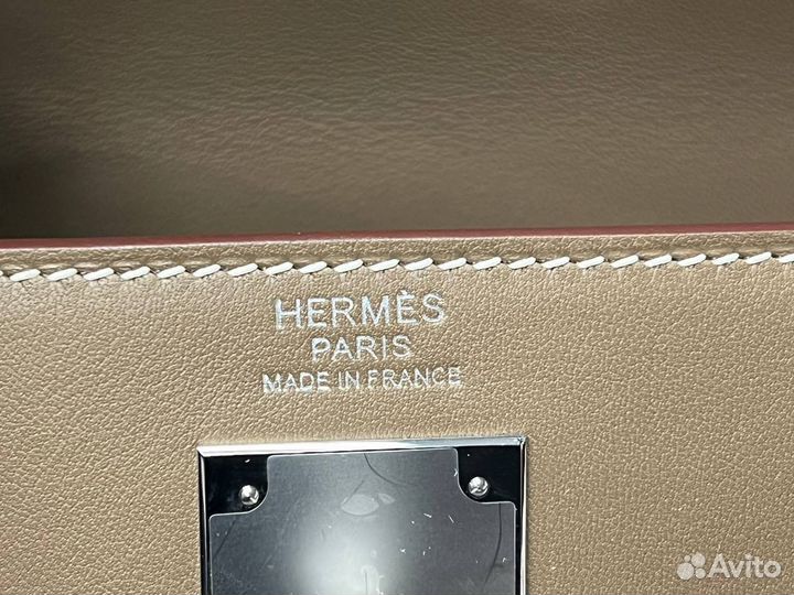 Сумка Hermes Kelly 28 Lakis Etoupe