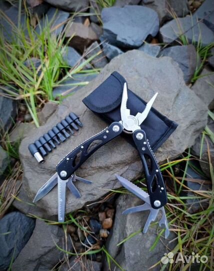 Мультитул нож складной пассатижи набор инструмента