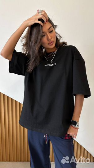 Футболка Vetements оверсайз шикарная (3 цвета)
