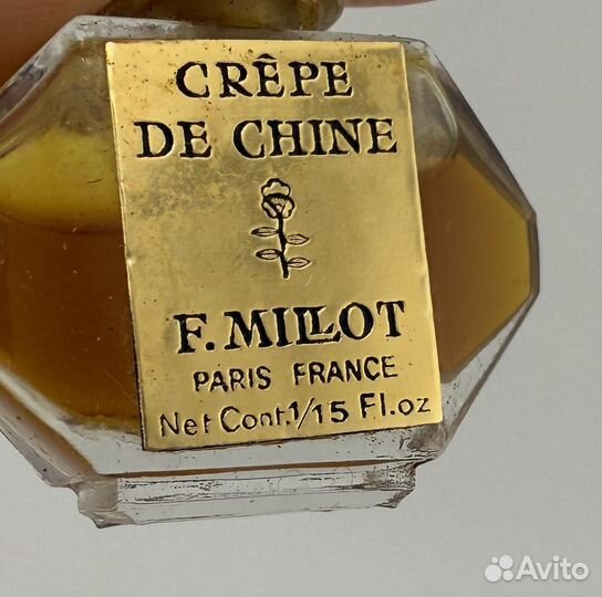 F. Millot Crepe de Chine духи 2 мл винтаж