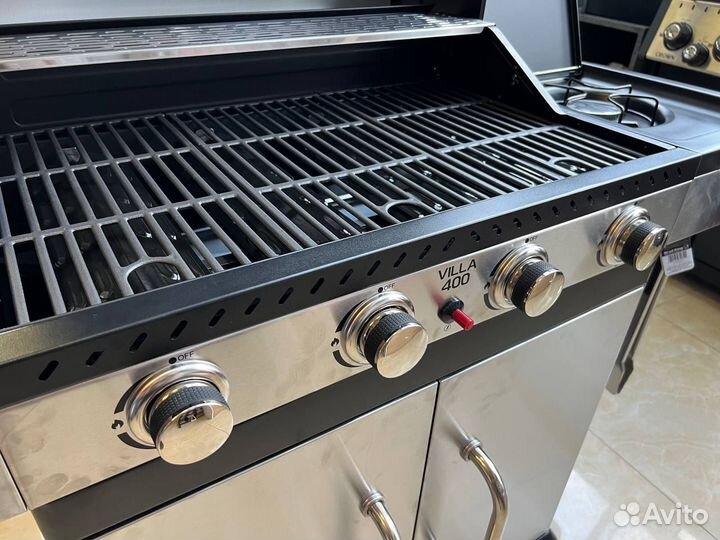 Газовый Гриль Bellagio Villa 400 Silver