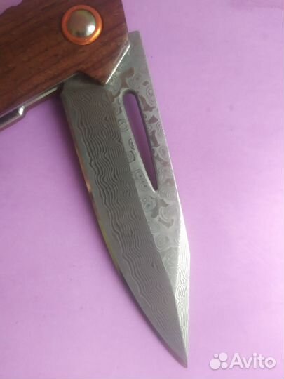 Нож дамасская сталь