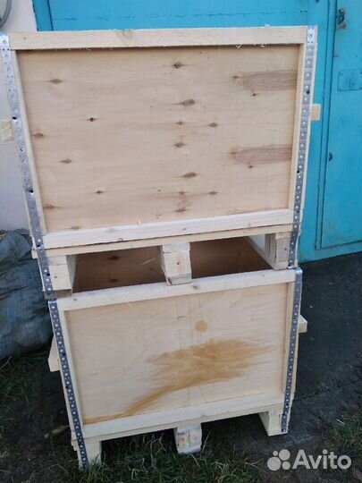 Ящик фанерный, изделия из дерева в нал