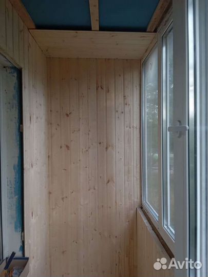 Обшивка балкона