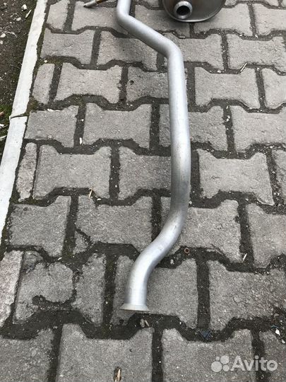 Выхлопная система на Peugeot 206