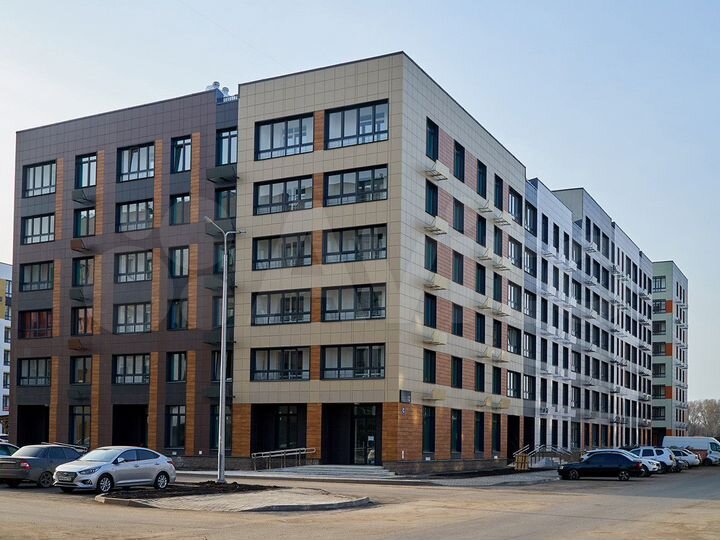 2-к. квартира, 51,6 м², 3/6 эт.
