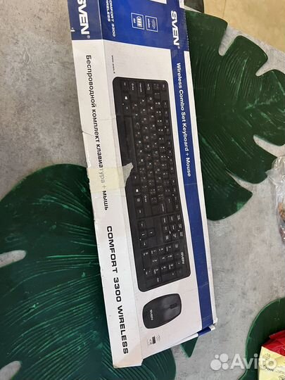 Клавиатура беспроводная и мышь sven