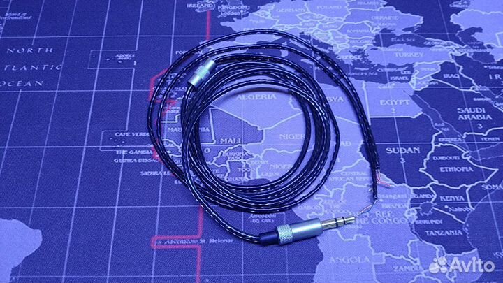 Провод для наушников 3.5мм силиконовый