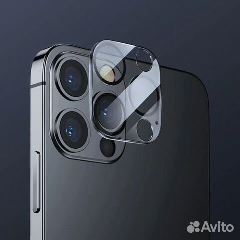 Защитное стекло камеры iPhone 12 Pro крышка черный