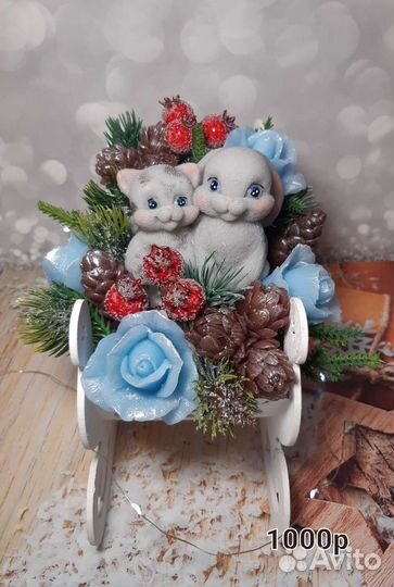 Букет из мыла