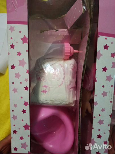 Игровой набор пупс Bigga, из 5 предметов