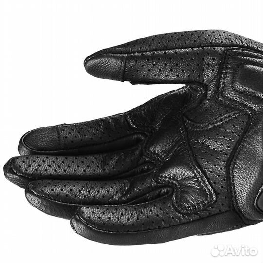 Мото перчатки Ghost с защитой кожа