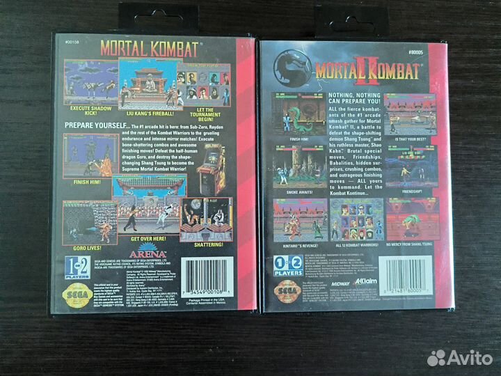 Mortal kombat sega genesis