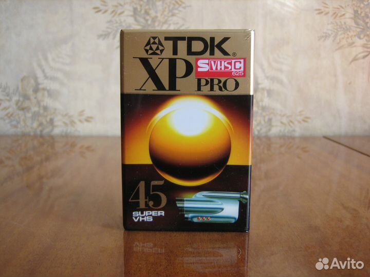 Видеокассеты TDK XP Pro Super VHS-C 45 min