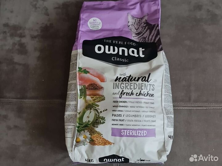 Корм для кошек ownat