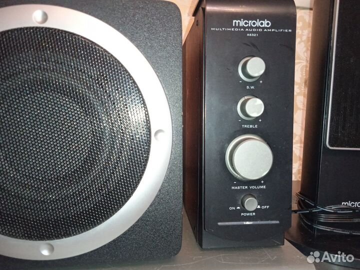 Активные колонки 2.1 Microlab A-6321 (40 Вт )