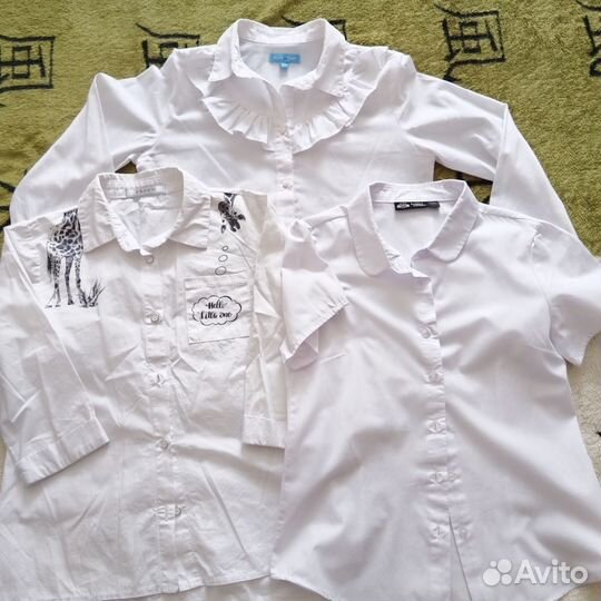 Блузы на девочку 10-11 лет