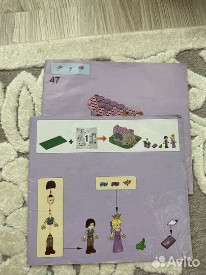 Lego Disney princess замок Рапунцель 41054