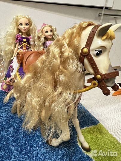 Кукла Рапунцель и Максимус Disney HLW23