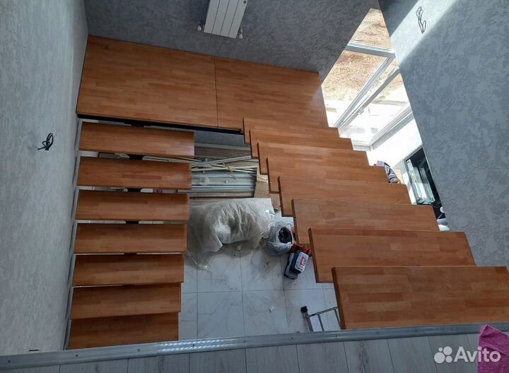 Лестницы на металлокаркасе