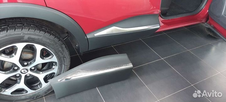 Накладка задней правой двери рено каптур