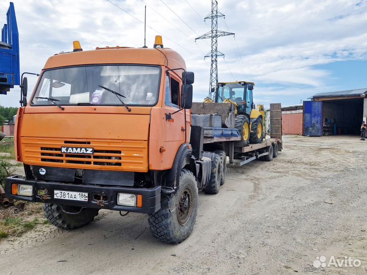 Грузоперевозки негабарита на траллах