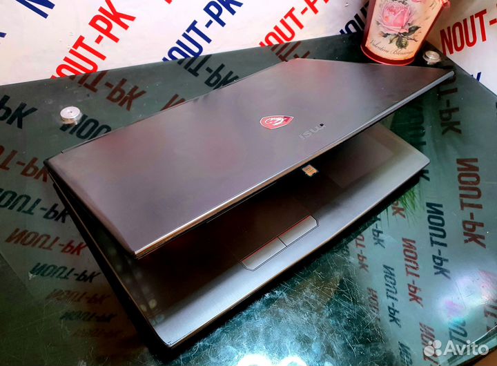 Игровой ноутбук MSI core i5/GTX1050Ti/ A989