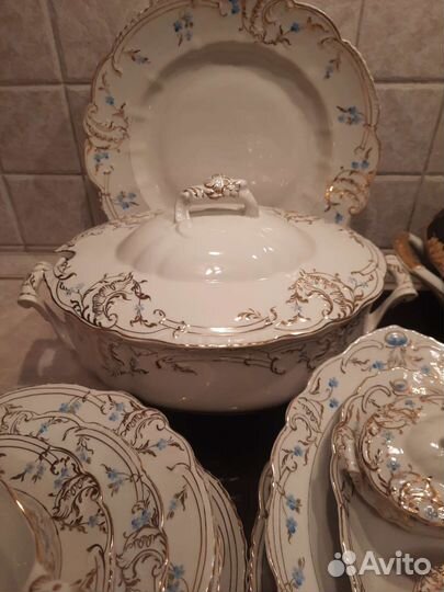 Столовый сервиз по предметам