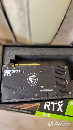 Видеокарта msi rtx 3060